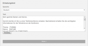 Einladungstext_Bearbeiten